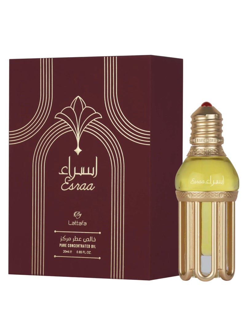 Lattafa Esraa  Concentrated Oil 20ML - Image 1